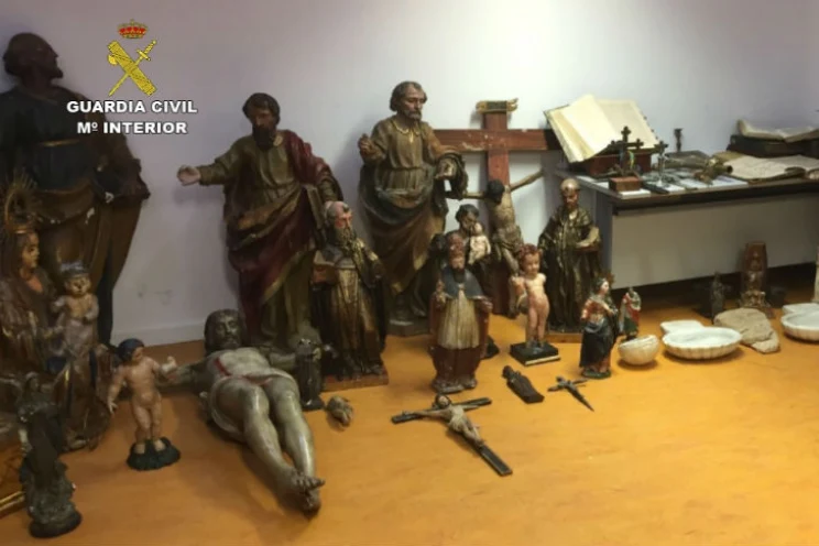 Spanish police break up gang stealing valuable church antiques