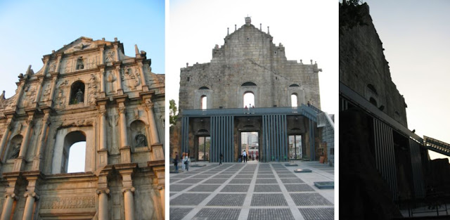 Fassade der Pauluskirche, Macau