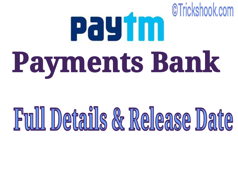 About Paytm Payment Bank - Review, Release Date, Features, Full Details