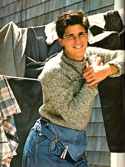 my new plaid pants: The "Michael Schoeffling Was A Model" Post