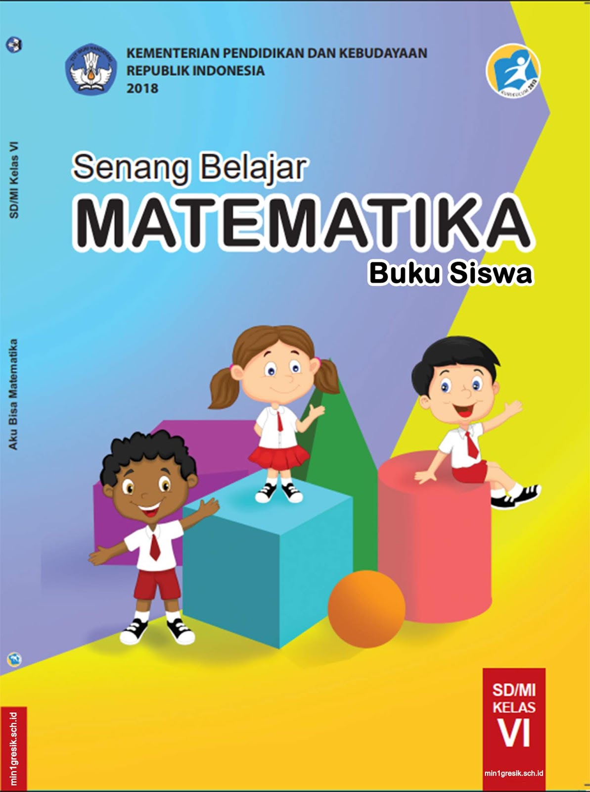  Gambar  Buku  Paket Matematika Kelas 6 Guru Ilmu Sosial