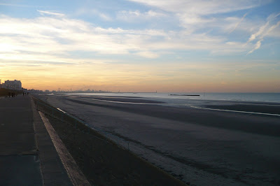 Dunkerque plage coucher de soleil par pierre-yves gires