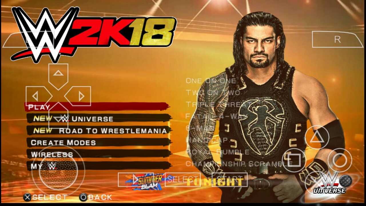 Ultimate Patch File High Graphical Wwe 2k18 For Psp All In One Gamer