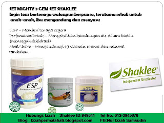 Set Kecergasan Badan Shaklee