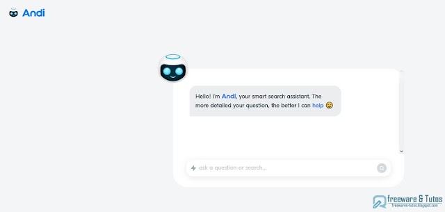 Andi : un moteur de recherche de nouvelle génration basé sur l'intelligence artificielle (IA)