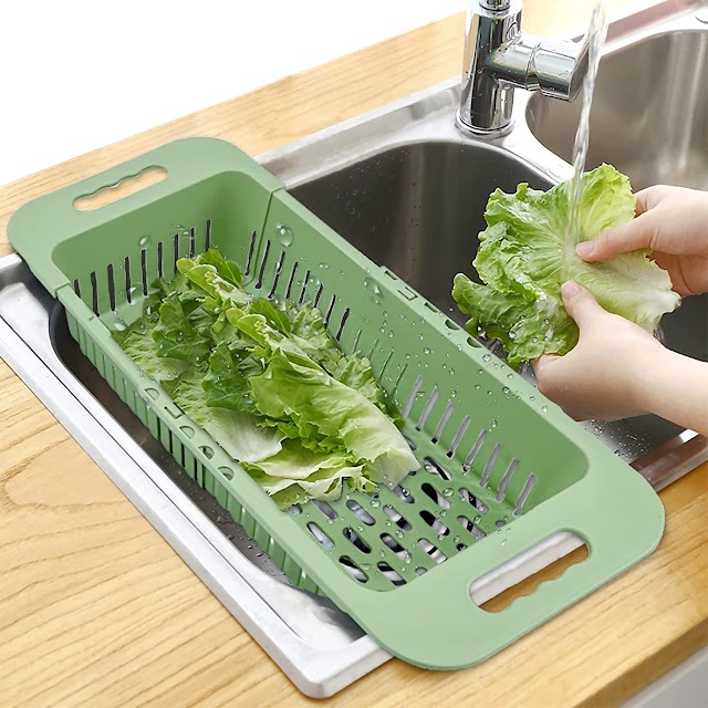 Foldable Fruit and Vegetable Drainage Basket To Buy on Amazon and Aliexpress