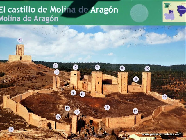 que ver en el castillo de Molina de Aragón