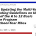 An Order Updating the Multi-Year Implementing Guidelines on the Conduct of the K to 12 Basic Education Program End-of-School-Year Rites (DO 9, s. 2023)