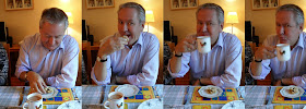 Ben Thompson cranberry and white chocolate cookies father time lapse eating