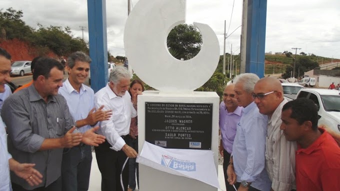 Governador inaugura estrada recuperada no município de Mairi