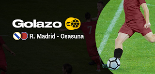 bwin promo liga golazo Real Madrid vs Osasuna 25-9-2019