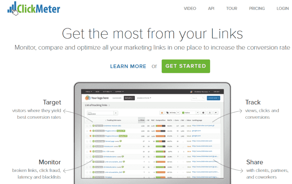 ClickMeter Affiliate Marketing Tracking Software