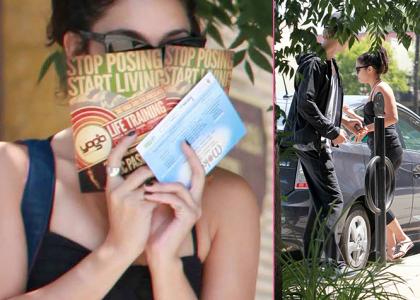 Vanessa Hudgens & Austin Butler's Post-Yoga Paparazzi Cover-Up » Gossip | Vanessa Hudgens