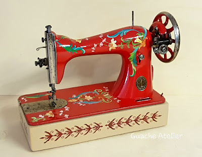 Resultado de imagem para mini máquina de costura para decoração pinterest