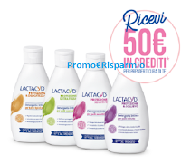 Logo Lactacyd ti premia : 50€ di crediti per prenderti cura di te ( premio certo)