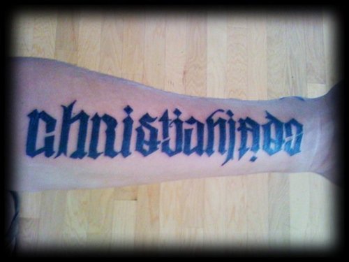 Ambigram Tattoos - The Hottest Trend - Ambigram Tattoos