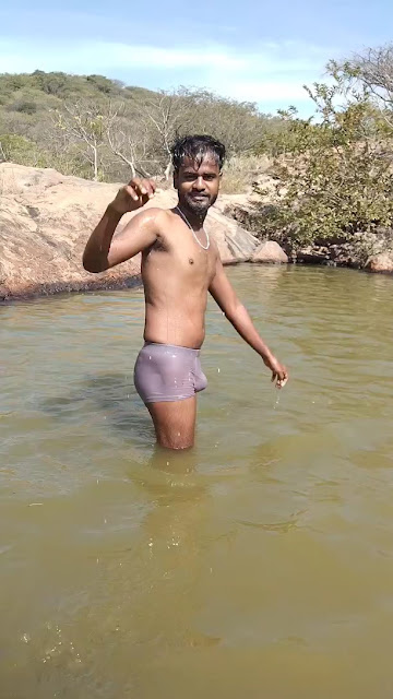 Men Bathing with Trunk Underwear - Fit Rahul - @fitrahul1494 - @fit_rahul775