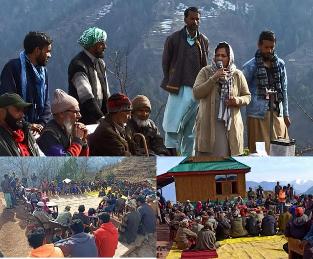 DDC Chairperson Ramban tours Gujam -Daheeda area, listens to public issues