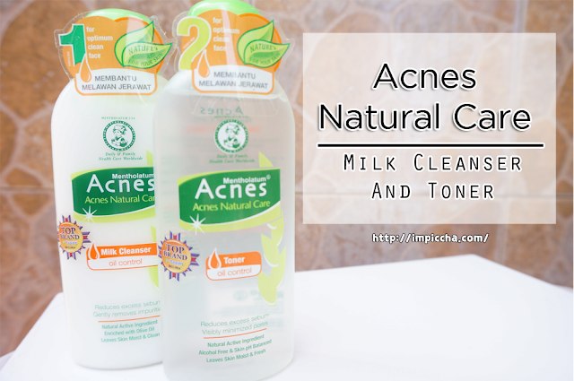 Acnes Natural Care Oil Control Milk Cleanser And Toner