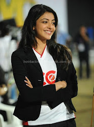 Kajal Agarwal At CCL Matches