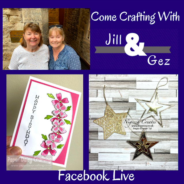 Come Crafting With Jill & Gez Facebook Live Replay: Christmas Tree Decoration