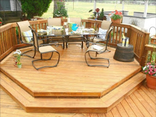 Examples of minimalist design Modern with Decking