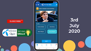 My Telenor Quiz 03-07-2020