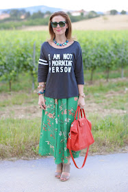 Not a morning person tee, Lemaré shoes, taupe sandals, Fashion and Cookies, fashion blogger