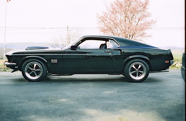 1969 Ford Mustang Boss 429Left viewes