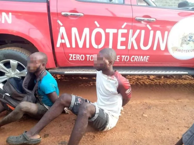 Amotekun nabs four ‘kidnappers’ in Ogun