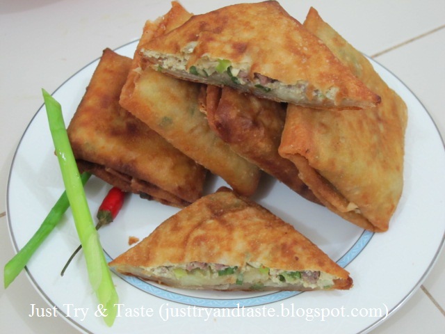 Resep Martabak Tahu  Daging Cincang Just Try Taste