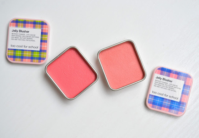 Too Cool for School Jelly Blusher Swatches Review 