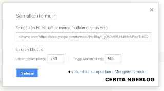   Cara Membuat Menu Contact Us di Blogspot