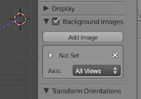 buttons for background image setting in 3D view context