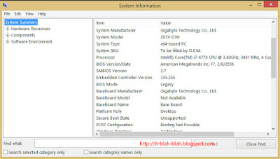 system information windows 8