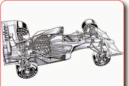 McLaren Oldsmobile Mk. I Blueprints Vector Drawing Vector blueprints