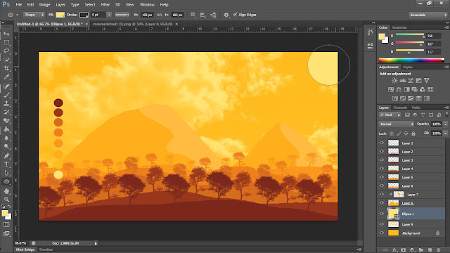 Flat Landscape Tutorial