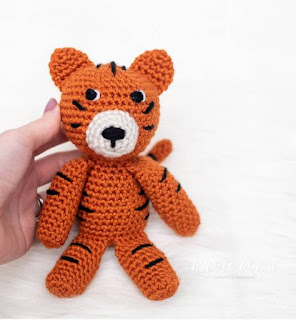 PATRON GRATIS TIGRE AMIGURUMI 53897