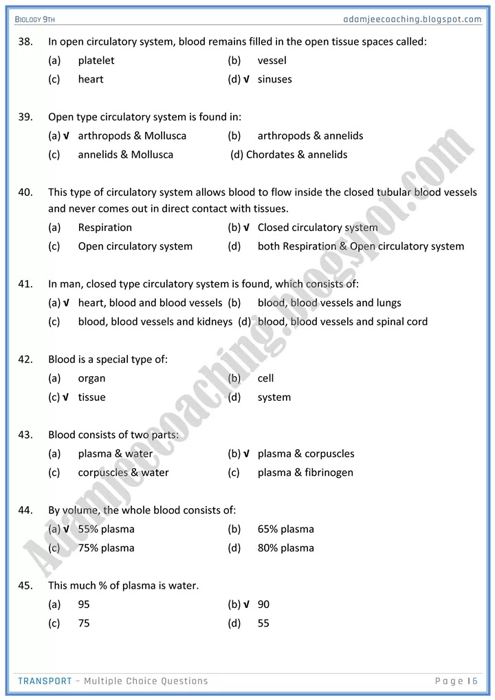 transport-mcqs-biology-9th