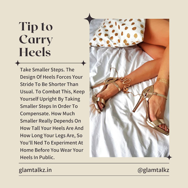 tips to carry heels