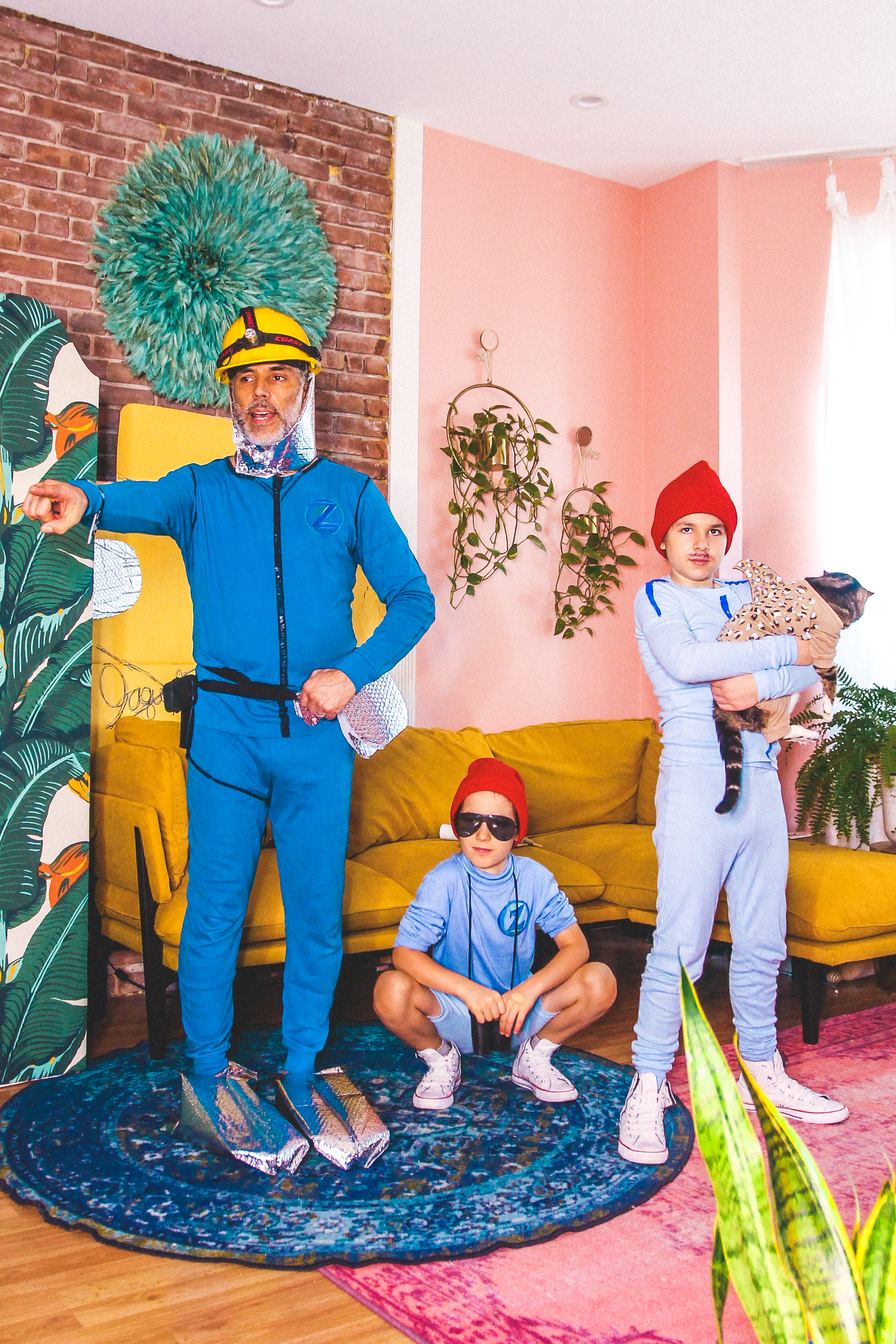 Wes Anderson Halloween Costume Ideas // Wes Anderson Halloween Costumes // Steve Zissou Halloween Costume Ideas // Steve Zissou Group Costume // Group Costume Ideas // DIY Group Costumes // Group Halloween Costume ideas // family halloween costume ideas // diy halloween costume ideas // easy halloween costume ideas // last minute Halloween costume ideas // do it yourself halloween costumes // halloween costume ideas for groups and families // halloween costume ideas // halloween costumes // best halloween costume ideas // team zissou costume ideas // last minute costume ideas // quick and easy halloween costumes ideas // colorful costume ideas // colorful halloween costumes // costume ideas from movies // wes Anderson movie costume ideas // funny costume ideas //