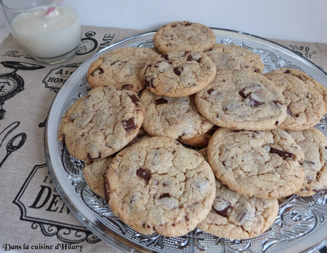 Cookies aux éclats de chocolat noir de Pierre Hermé