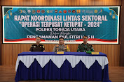 Polres Toraja Utara Bersiap Menggelar Operasi Ketupat 2024 untuk Idul Fitri 1445 H