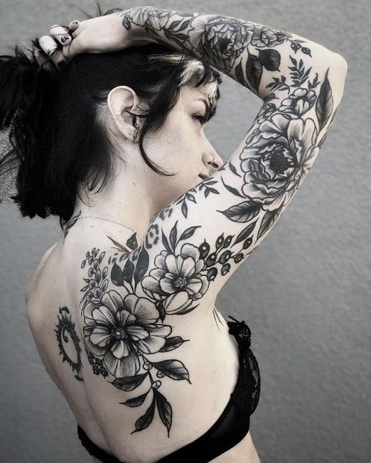 220 Flower Tattoos Meanings And Symbolism 2019 Different