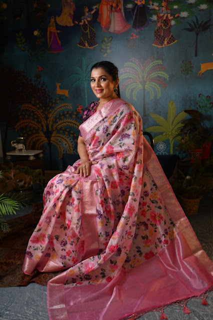 Handloom kota doria saree