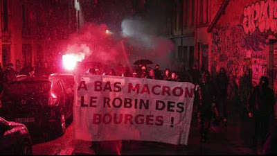 Macron Kembali Terpilih Jadi Presiden Prancis, Paris Rusuh dan Dua Orang Tewas Ditembak Polisi