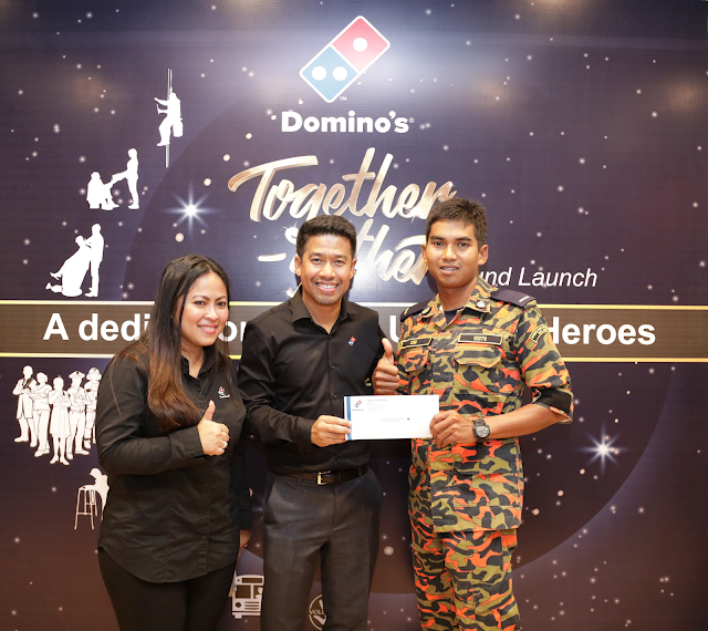 DOMINO'S LAUNCHES TOGETHER-GETHER FUND IN HONOUR OF UNSUNG HEROUS,