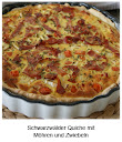 Schwarzwälder Quiche mit Möhren und Zwiebeln