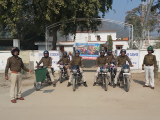 पुलिस अधीक्षक के निर्देशन में सड़क सुरक्षा सप्ताह मनाया जा रहा