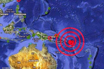 SISMO DE MAGNITUD 6,9 SACUDE LAS ISLAS SALOMON SIN ALERTA DE TSUNAMI